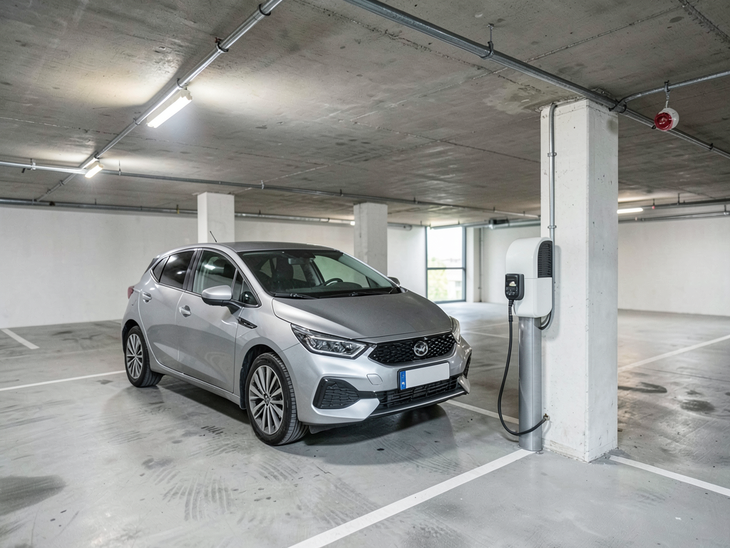 Borne de recharge en copropriété