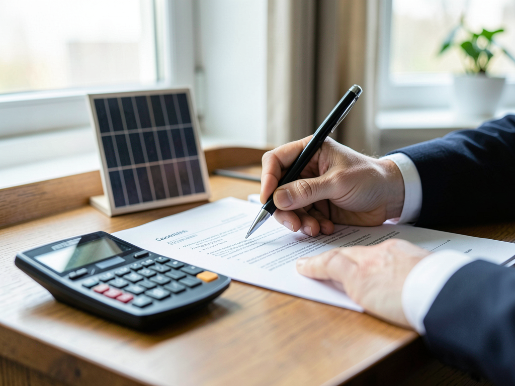 Panneau solaire et succession
